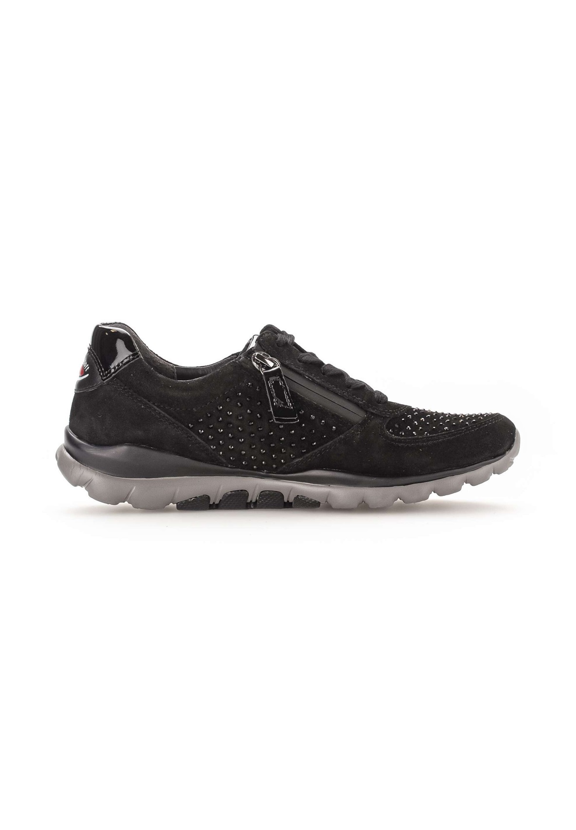 Rollingsoft Sneaker low - schwarz strass/schwarz