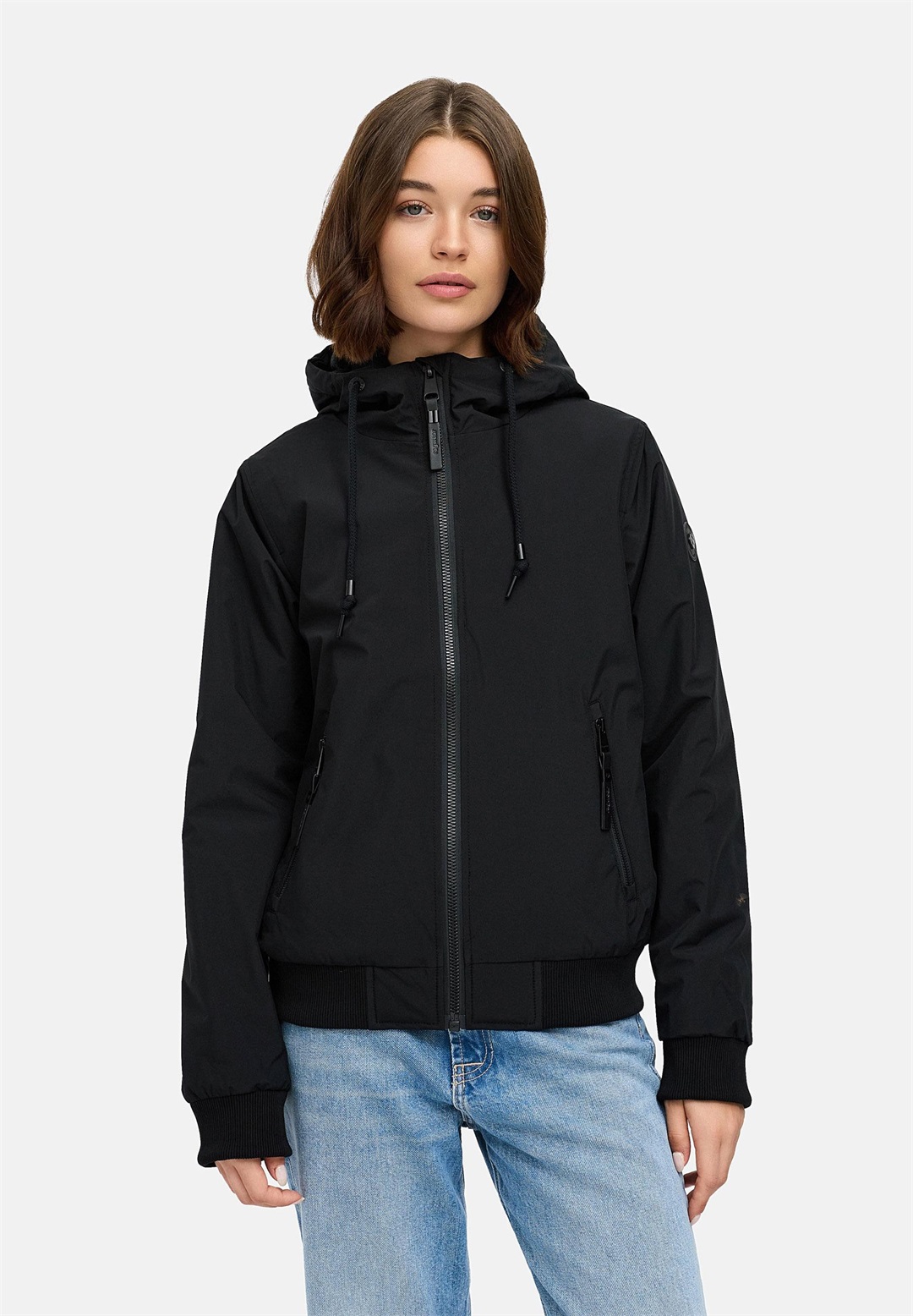 Ragwear OGGIE WARM - Regenjacke / wasserabweisende Jacke - black/schwarz