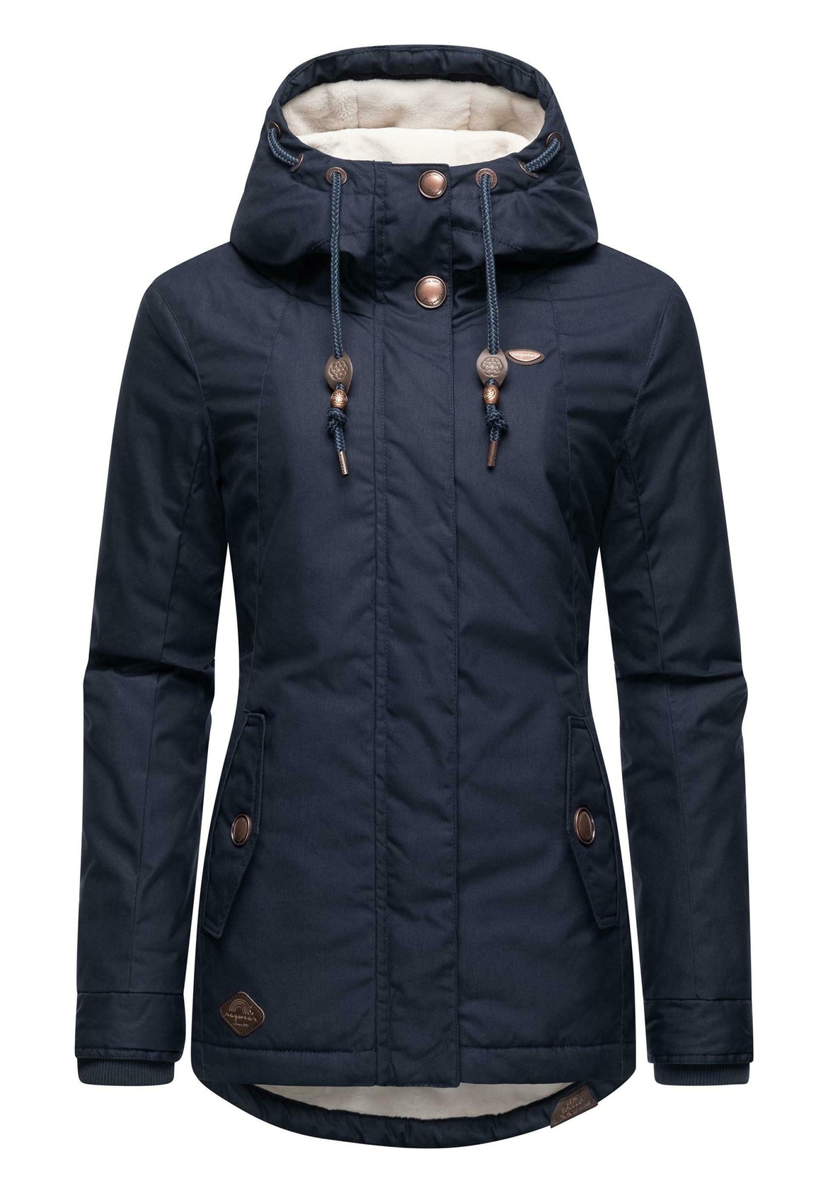 Ragwear MONADE - Winterjacke - navy/dyed denim