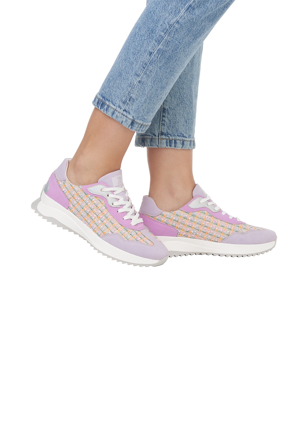 Rieker Sport Sneaker low - bunt/flieder