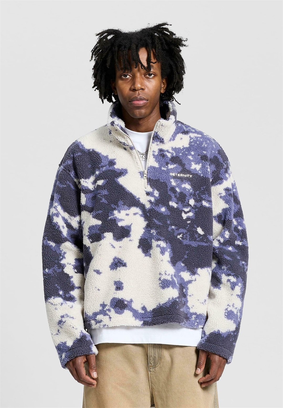 Reternity HALF - Fleecepullover - acid purple/lila