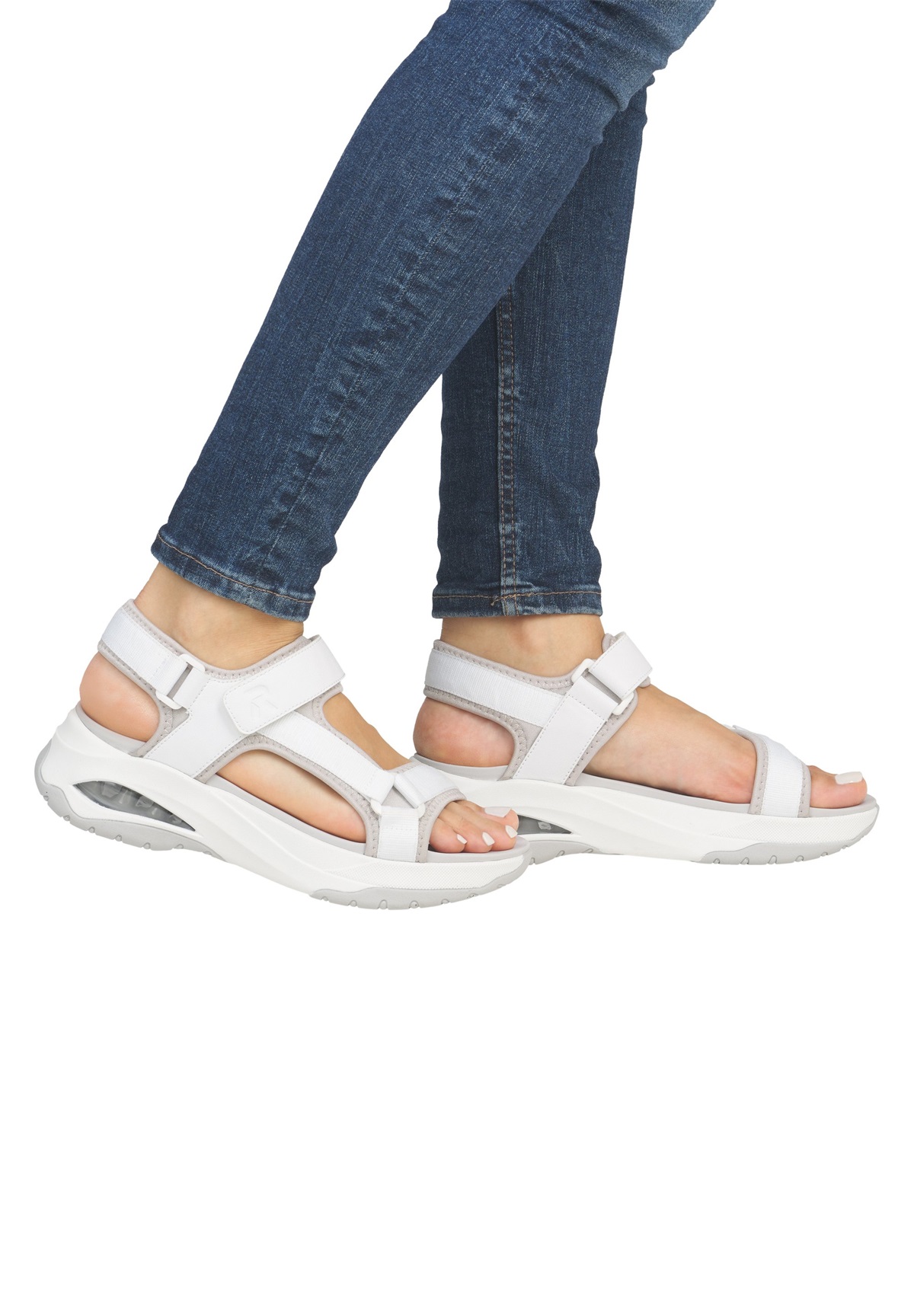 Rieker Sport Riemensandalette - weiss/weiß