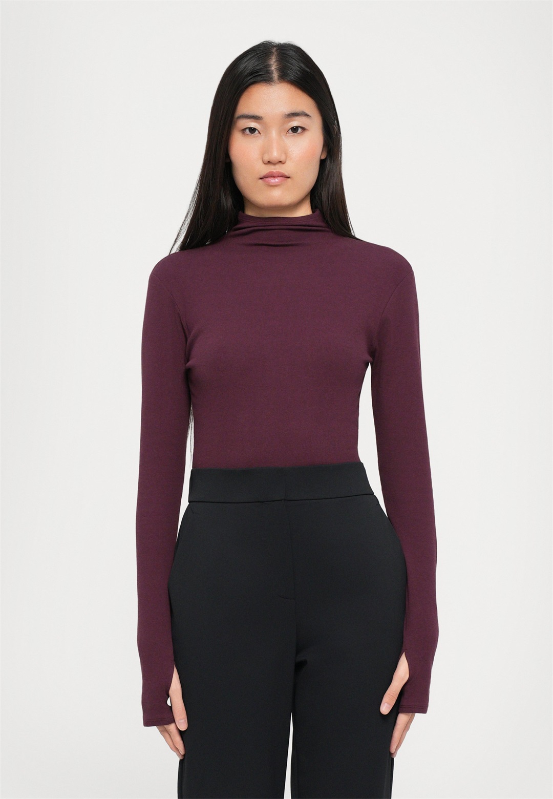Rodebjer BLAKE - Langarmshirt - winetasting/mauve