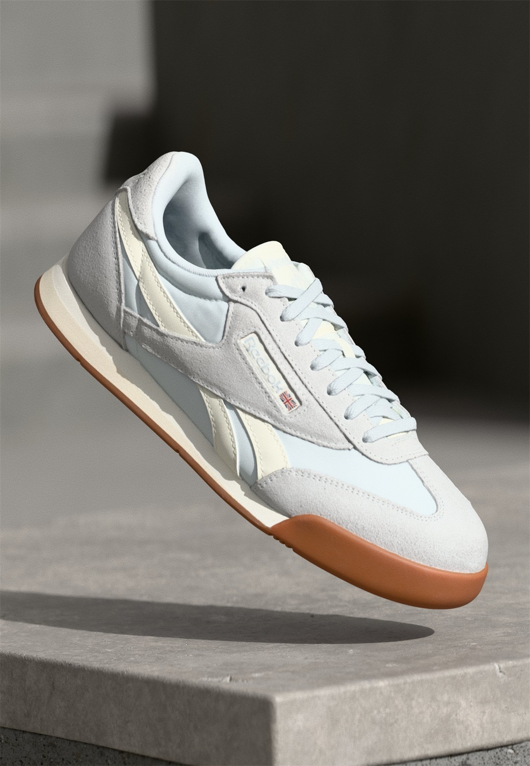 Reebok Classic CAMPIO XT UNISEX - Sneaker low - moon/chalk/hellgrau