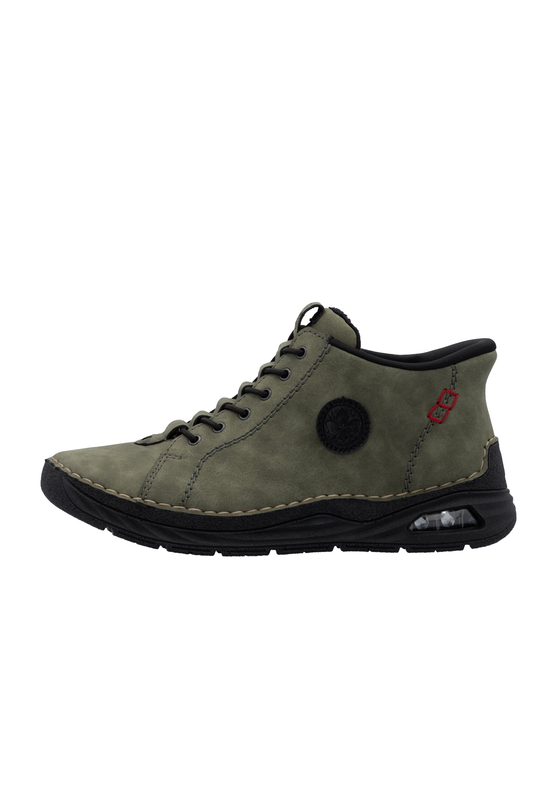 Rieker Schnürstiefelette - grün