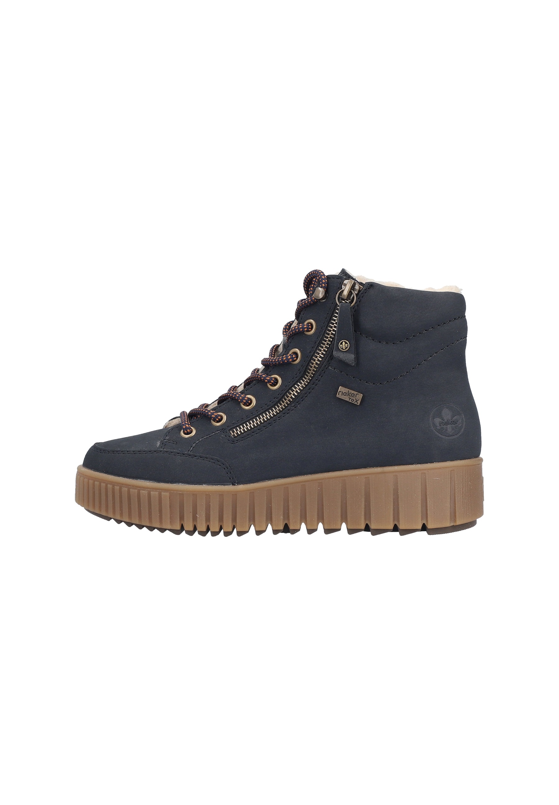 Rieker Snowboot/Winterstiefel - blau
