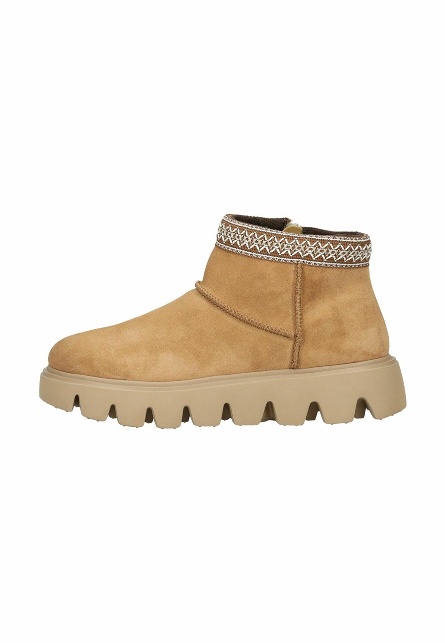Rieker Plateaustiefelette - namib/beige