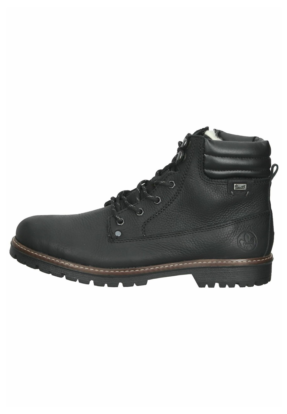 Rieker Schnürstiefelette - black/schwarz
