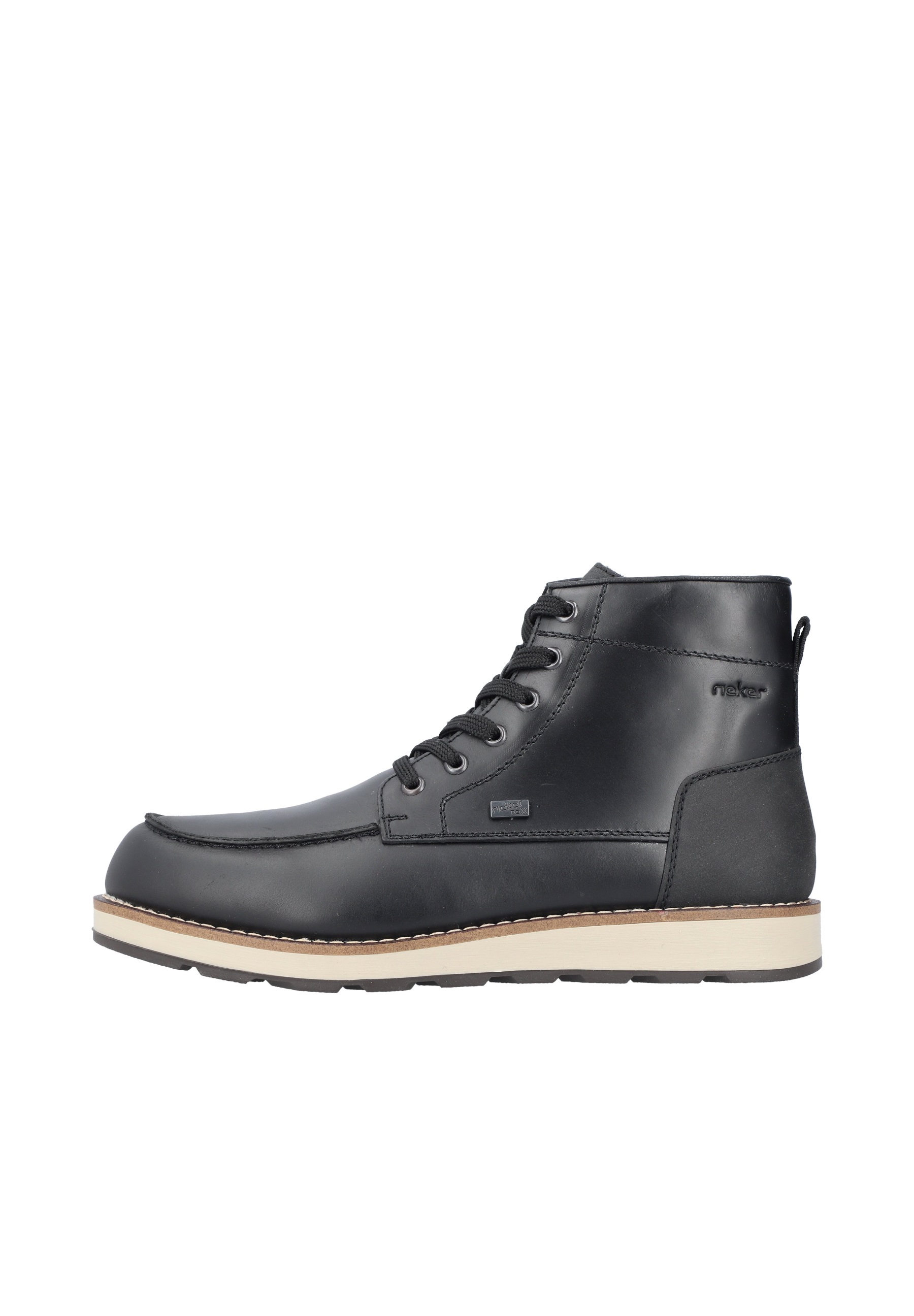 Rieker Schnürstiefelette - schwarz