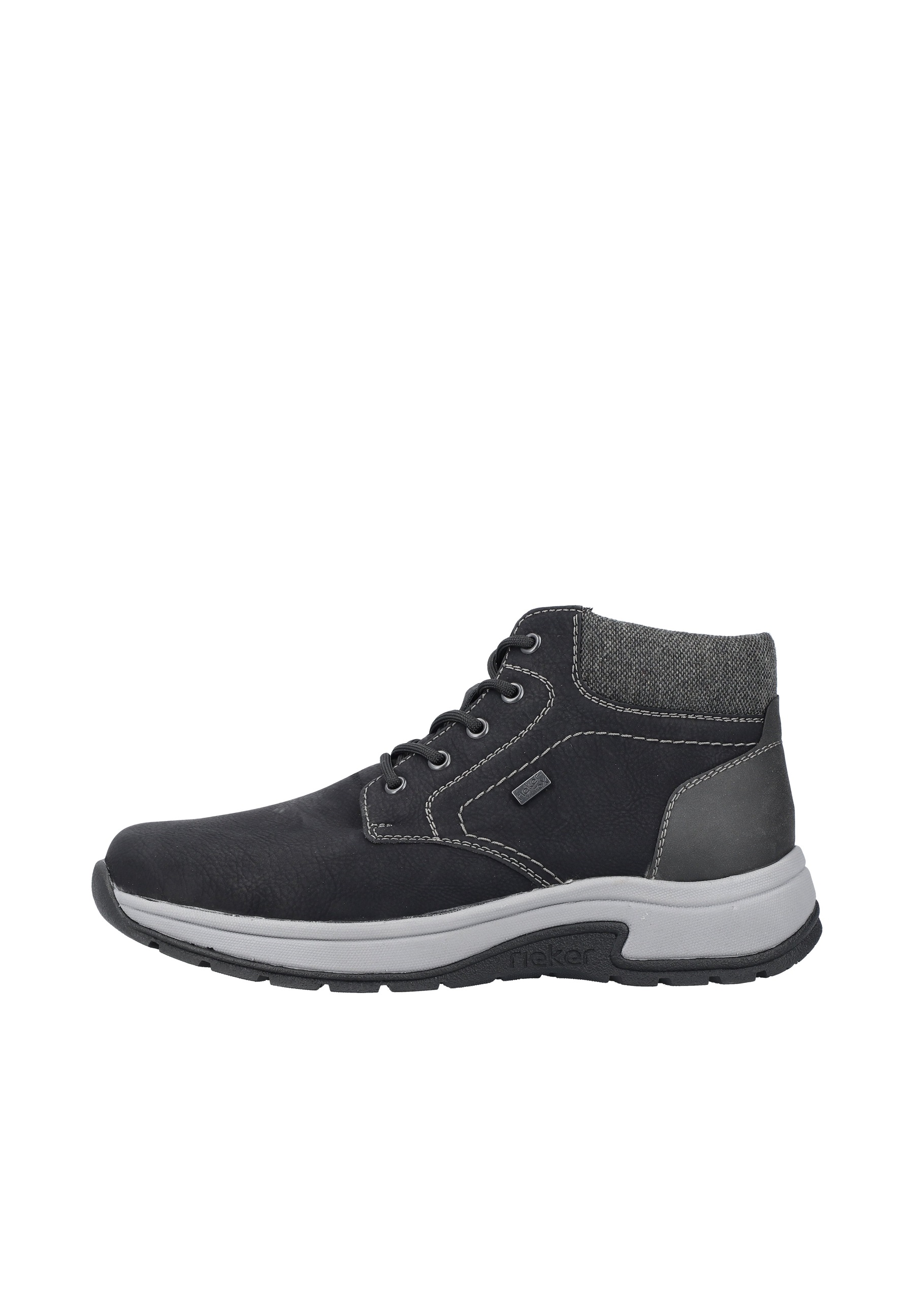 Rieker Schnürstiefelette - schwarz