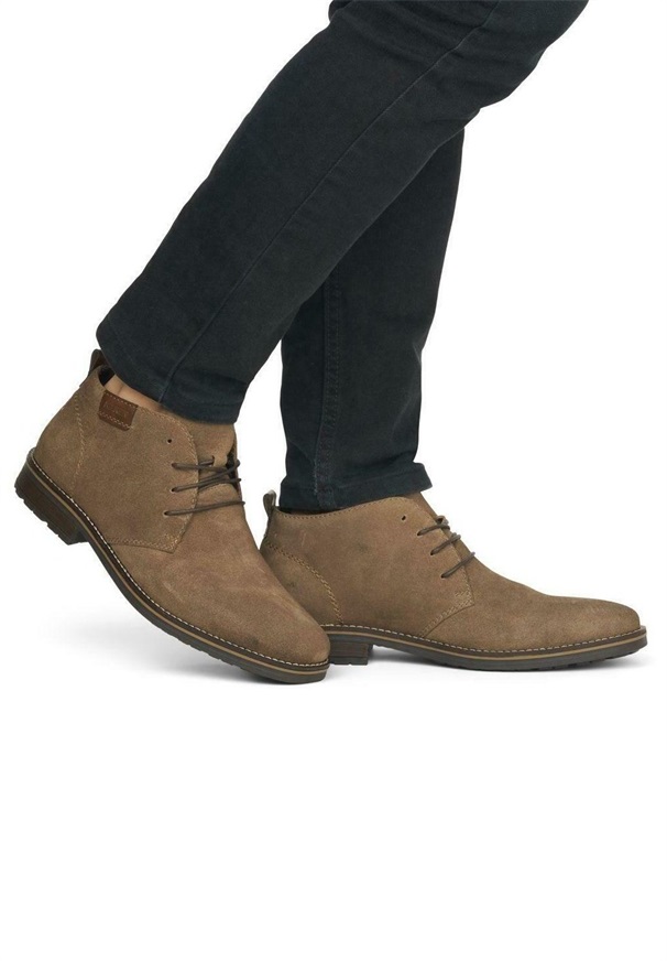 Rieker Sportlicher Schnürer - khaki