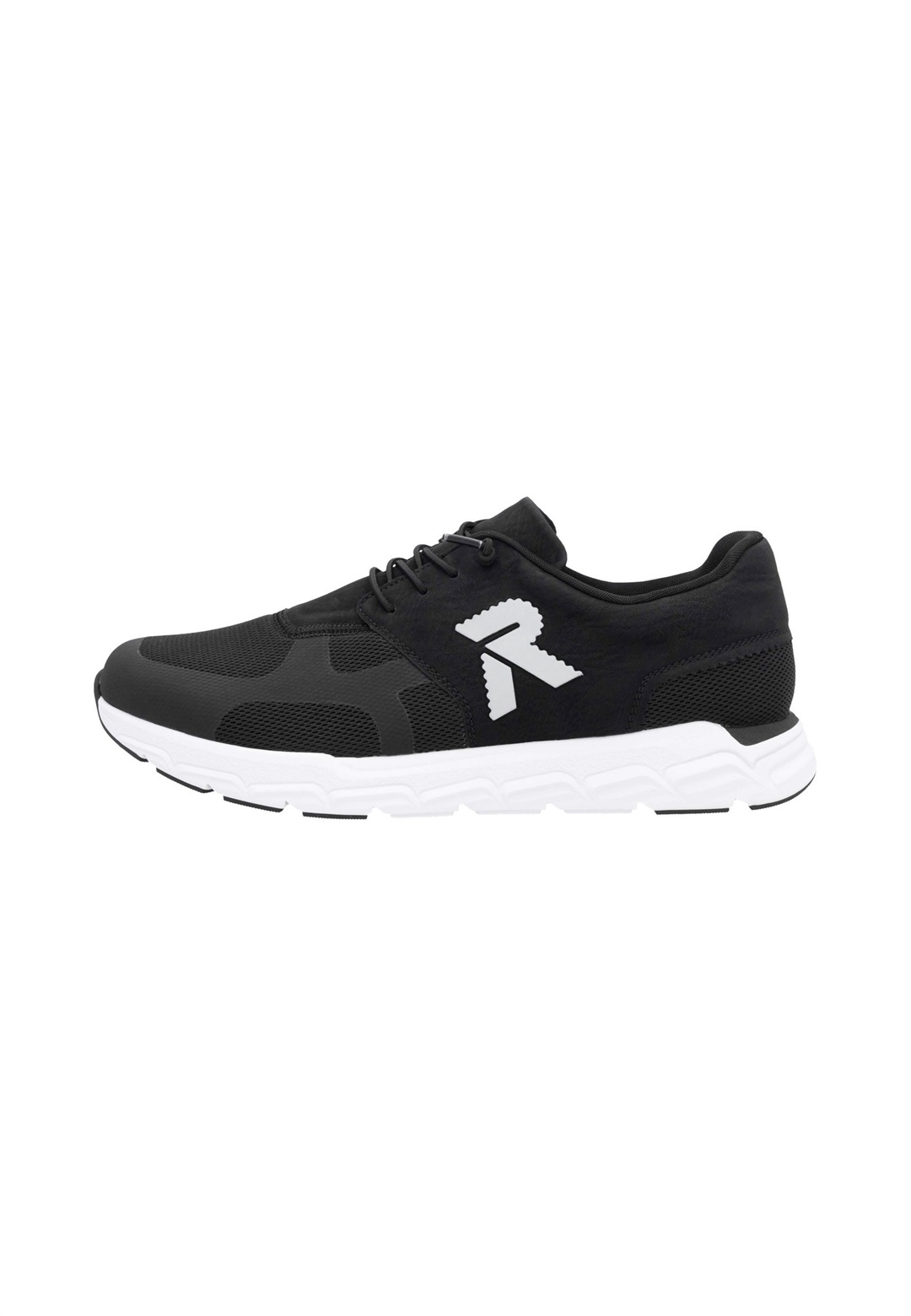 Rieker Sneaker low - black white/schwarz