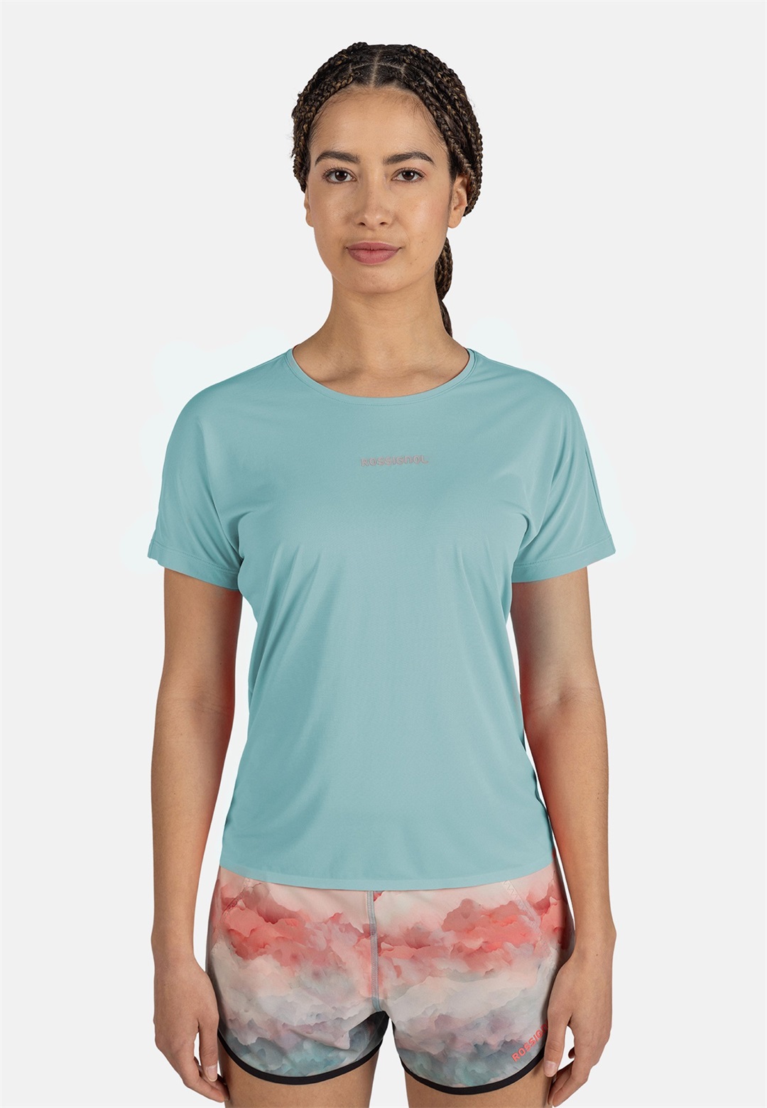 Rossignol SAPA TRAIL RUNNING - T-Shirt print - caribbean/blau