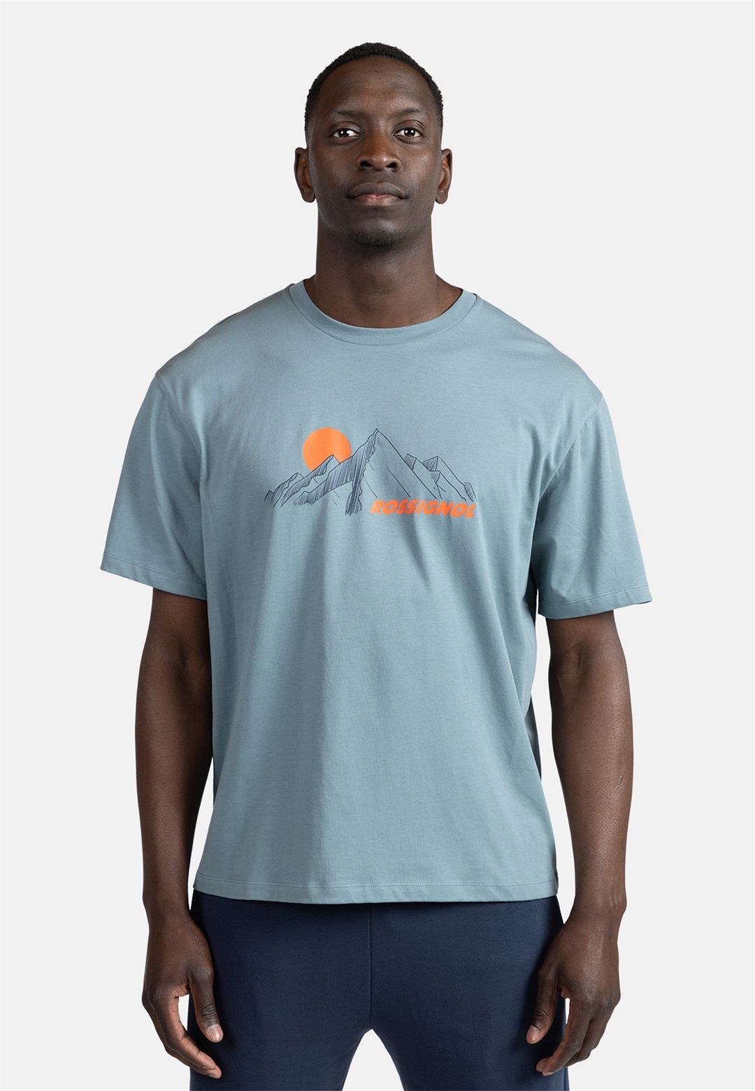 Rossignol WATERFALL - T-Shirt print - atlantis/blau