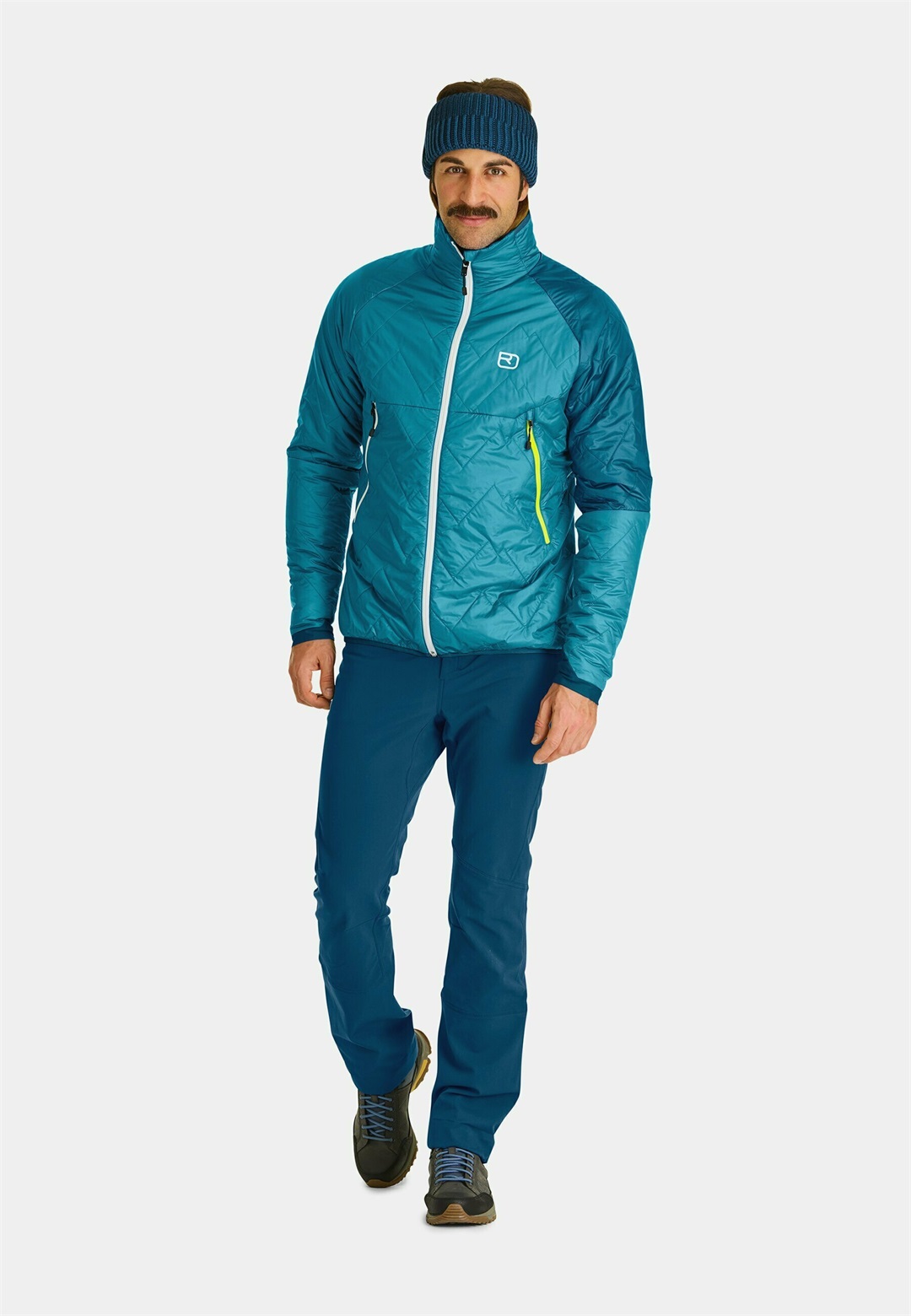 ORTOVOX SWISSWOOL PIZ VIAL - Daunenjacke - mountain blue/royal