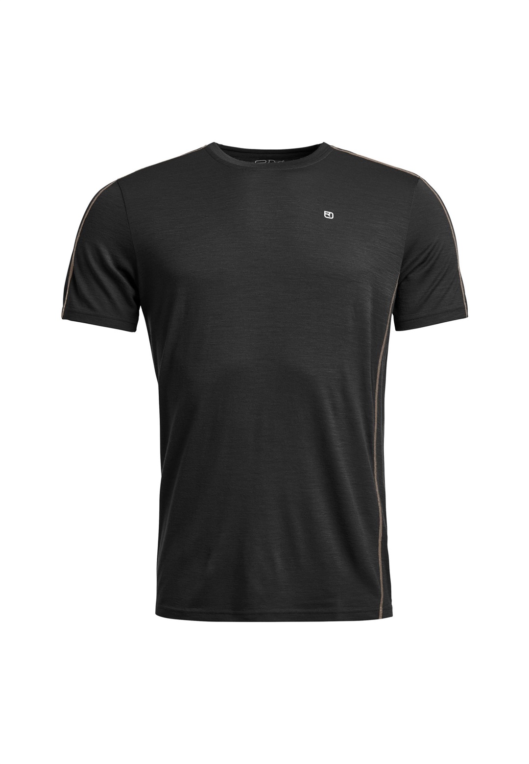 ORTOVOX 185 ROCK�N�WOOL - Unterhemd/-shirt - black raven/schwarz