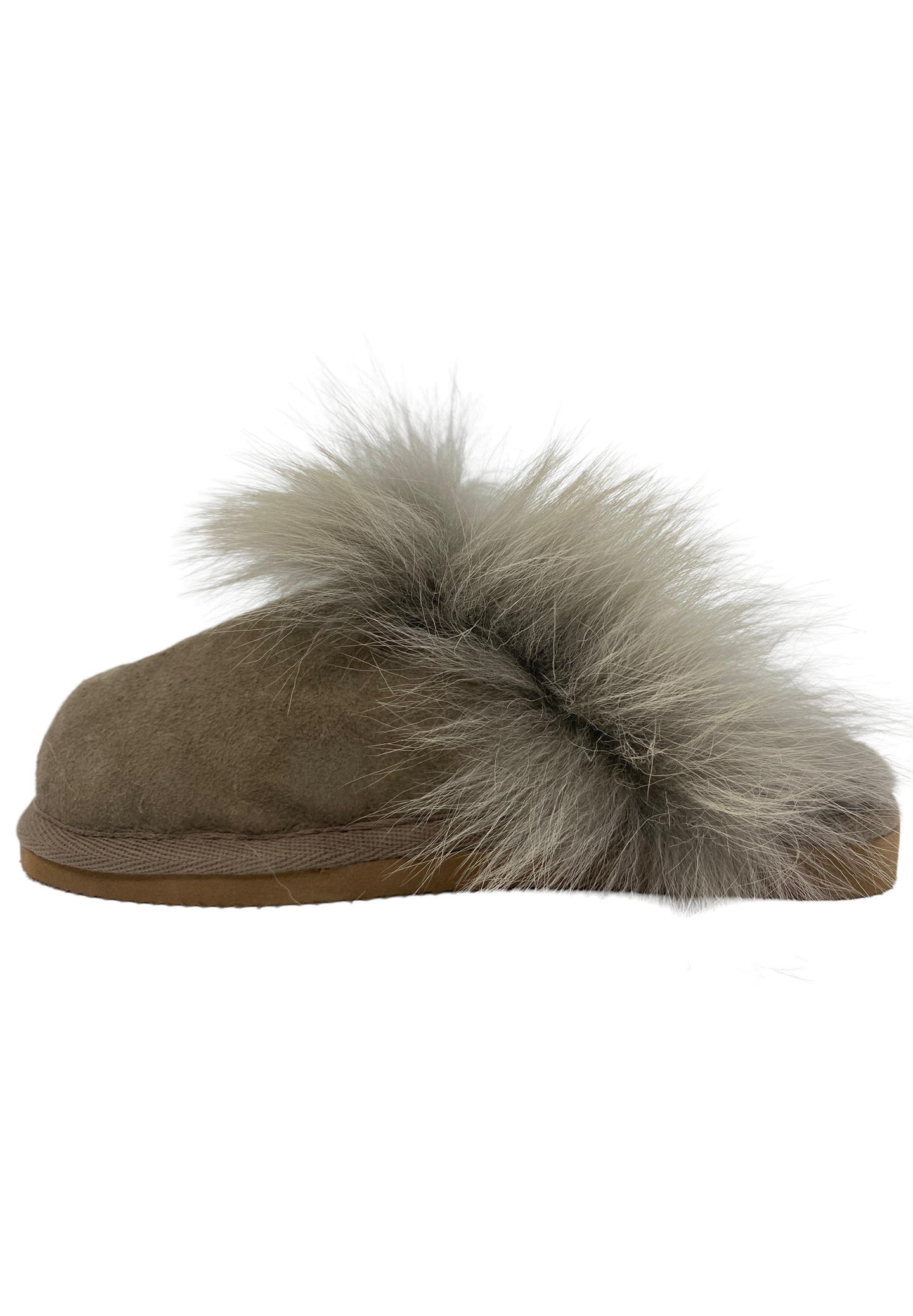 Shepherd EVELINA - Hausschuh - stone/taupe