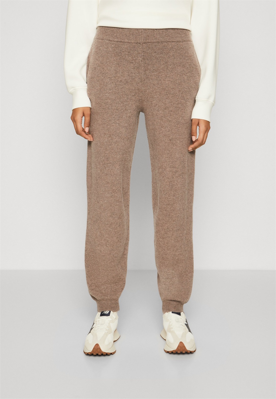 Samsøe Samsøe PANTS - Jogginghose - grey blue melange/grau