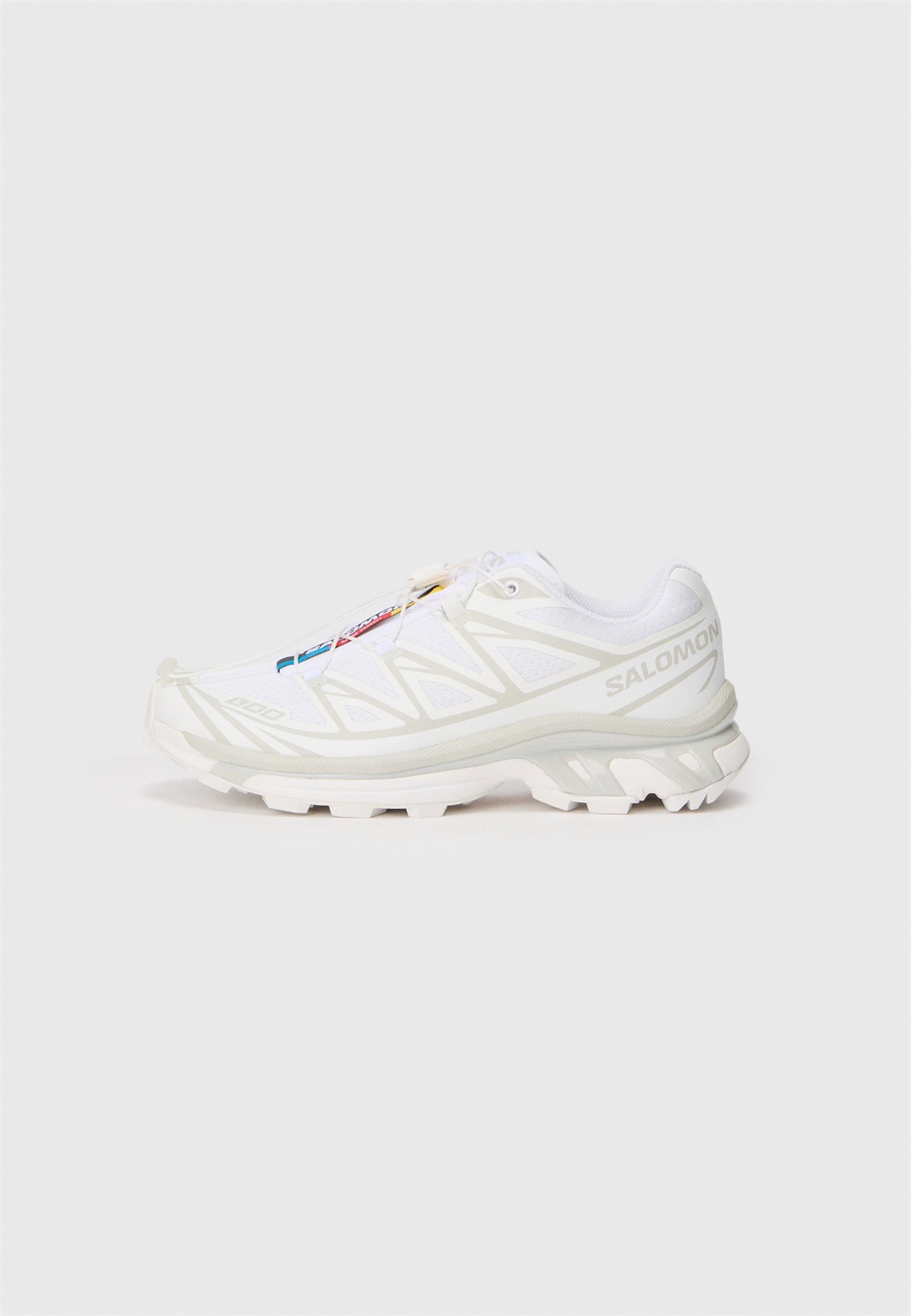 Salomon Sportstyle XT 6 UNISEX - Sneaker low - white/lunar rock/weiß