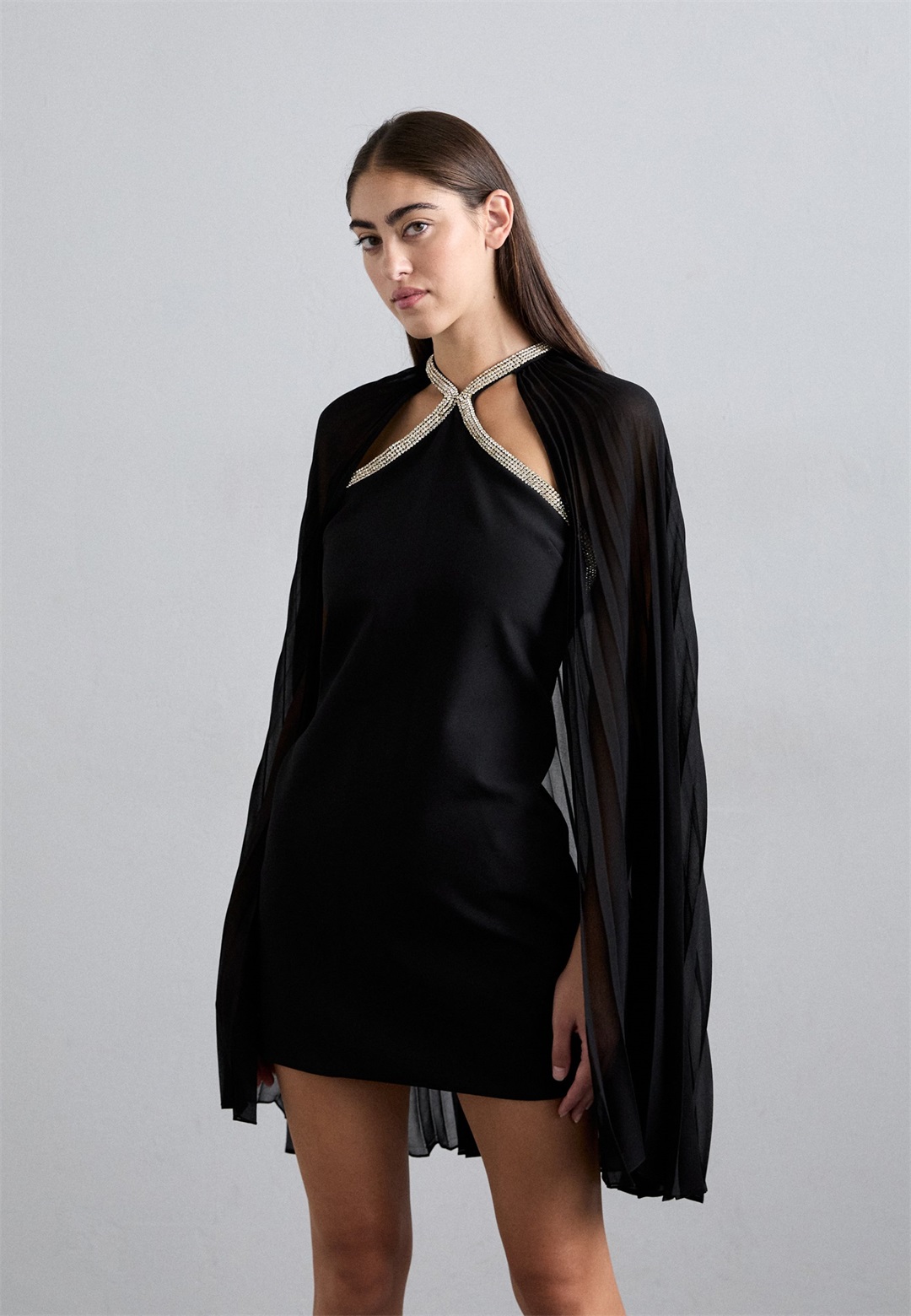 sandro ROBE - Cocktailkleid/festliches Kleid - noir/schwarz