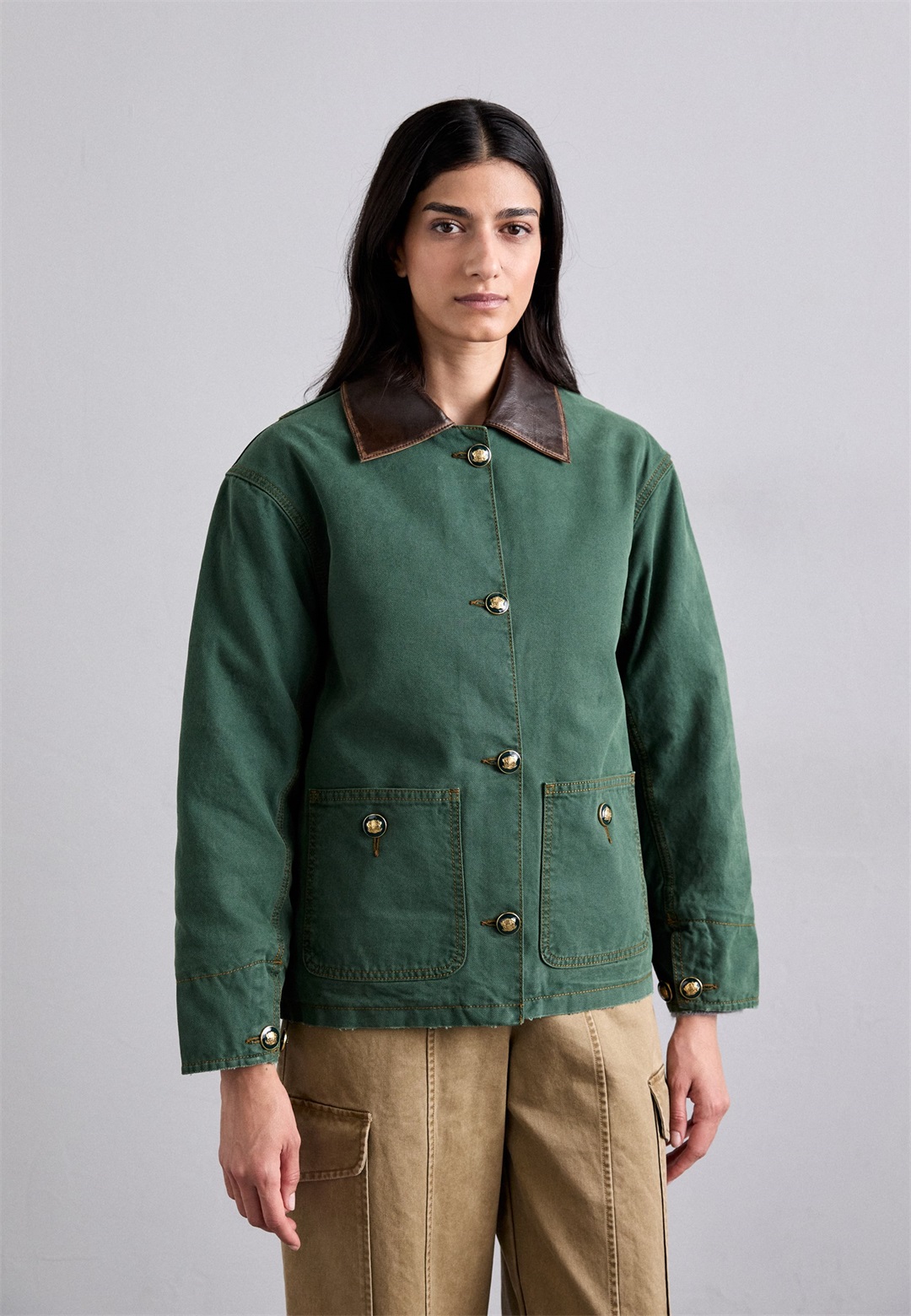 sandro ANCIEN - Leichte Jacke - vert fonce/grün