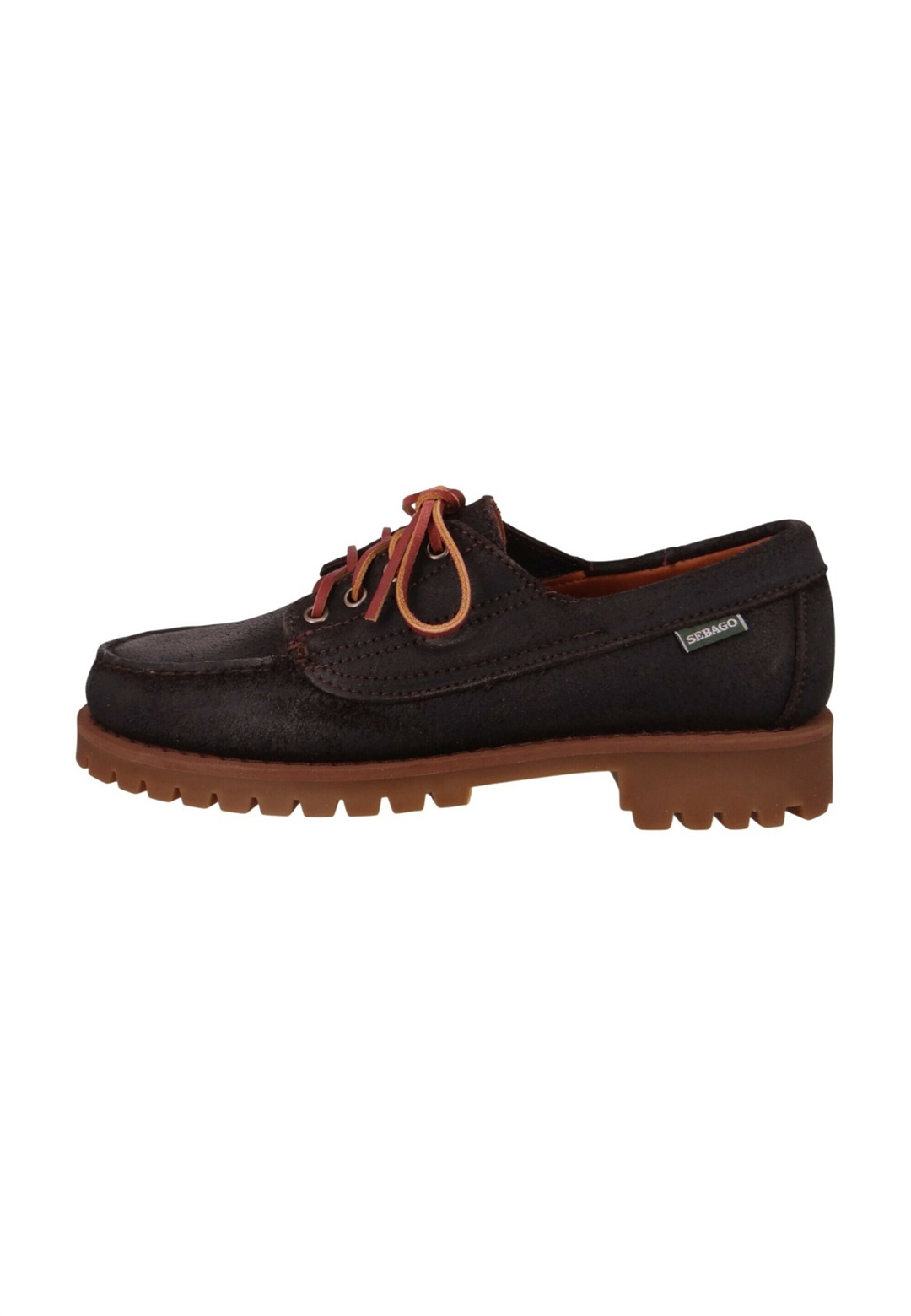 Sebago Schnürer - dk brown/braun