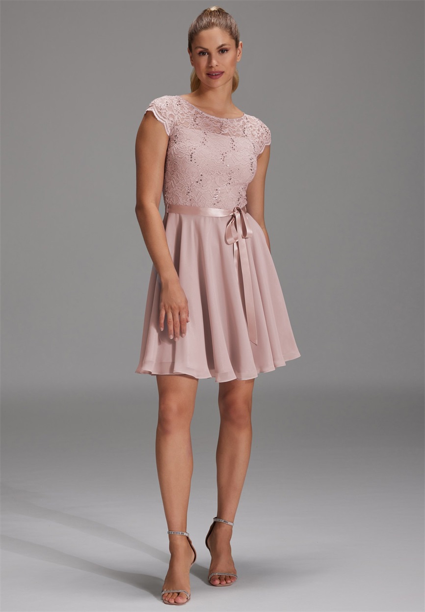 Swing SWING - Cocktailkleid/festliches Kleid - hellrosa/rosa