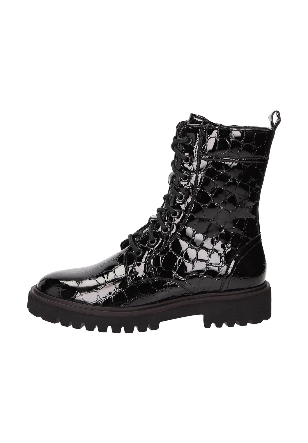 Sioux AMANDIRA - Plateaustiefelette - schwarz