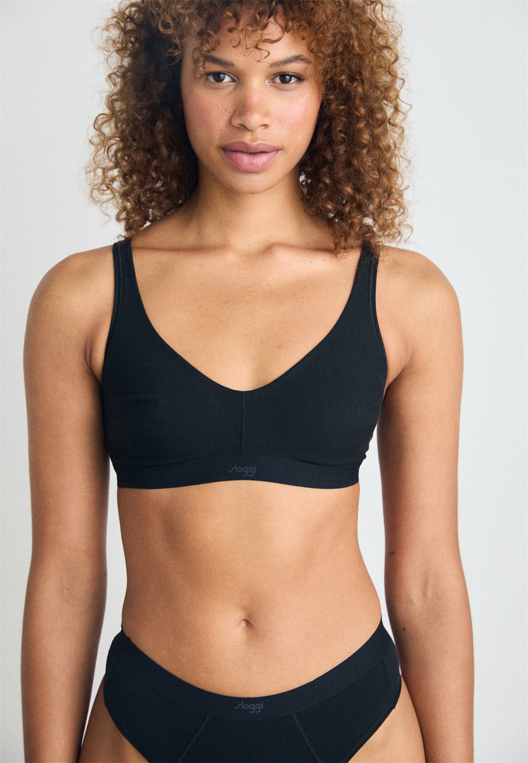 Sloggi EVER EASE SOFT BRA - T-Shirt BH - black/schwarz