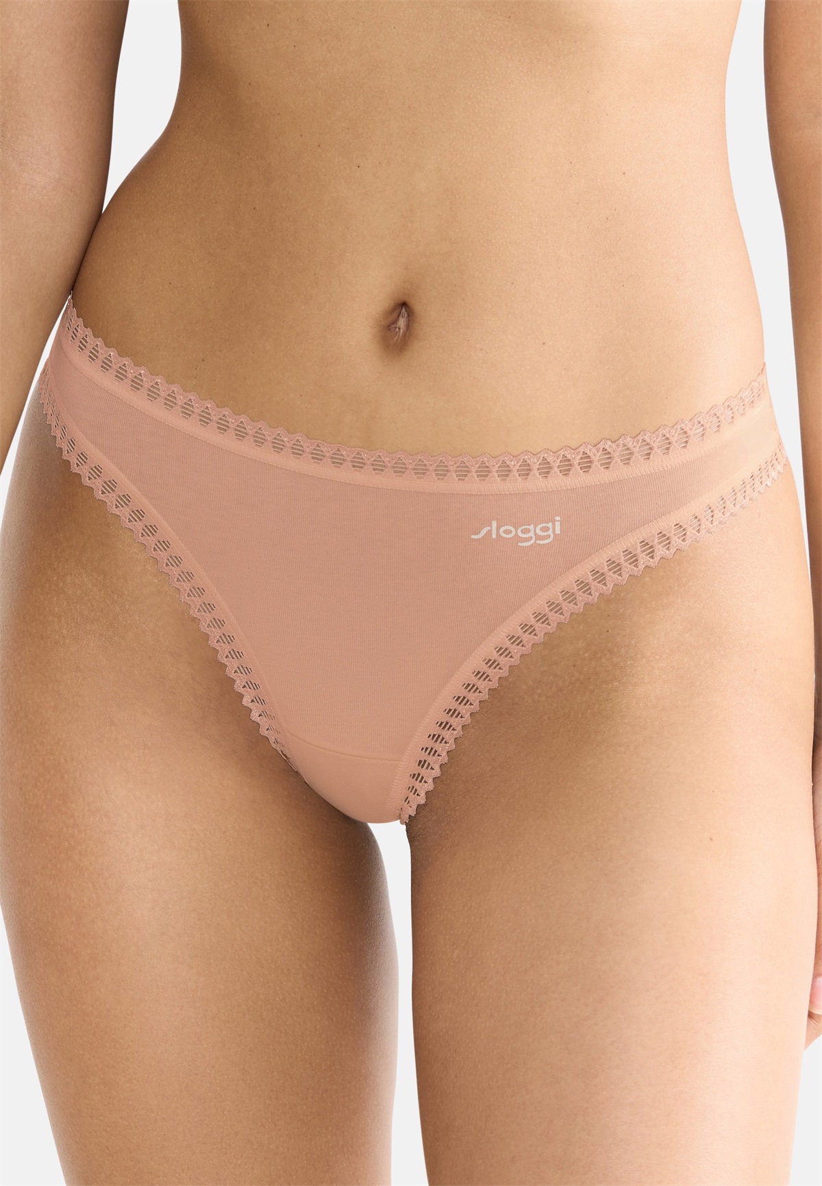 Sloggi GO CRUSH 3 PACK - String - cameo brown/braun