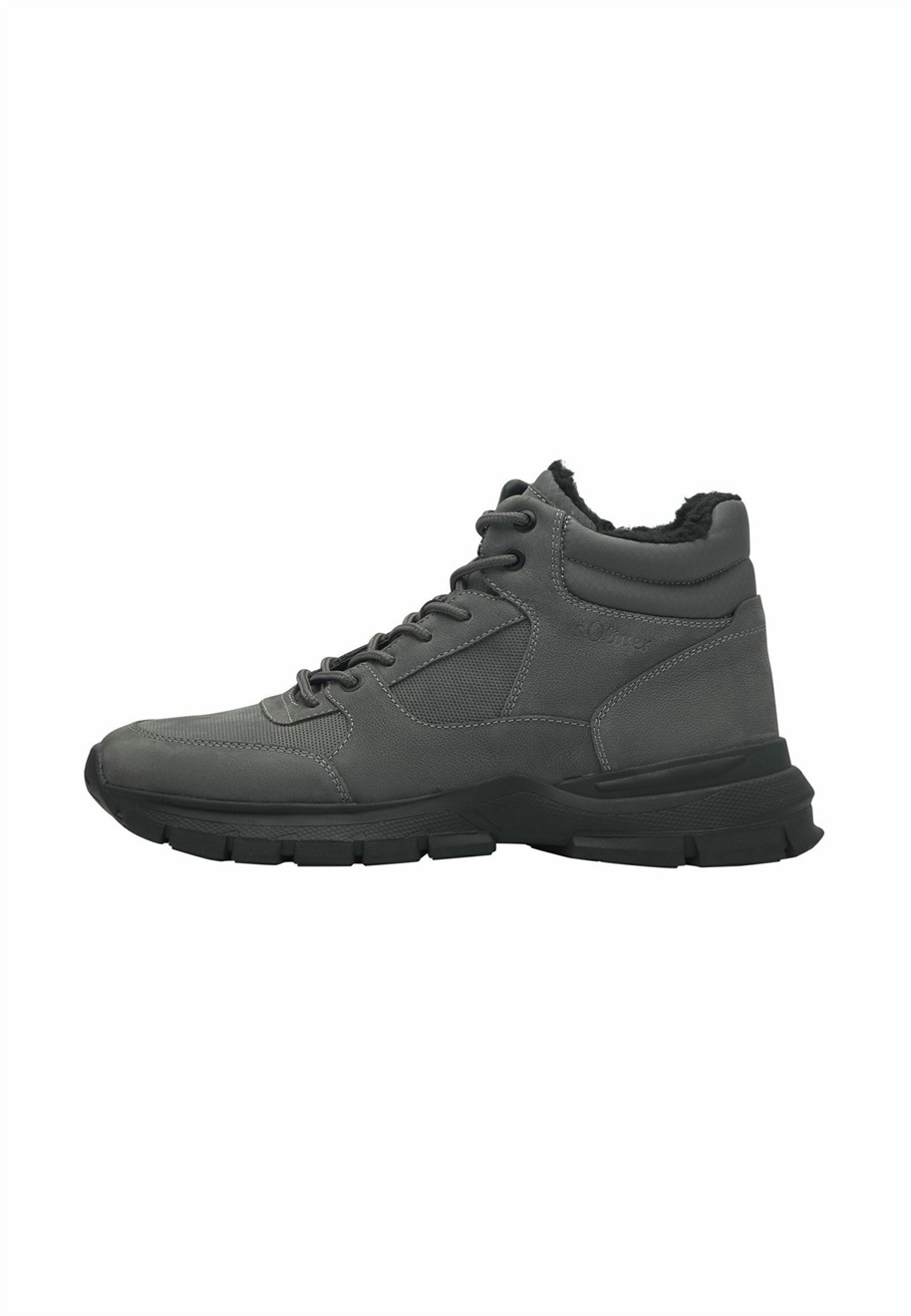 s.Oliver Snowboot/Winterstiefel - dark grey/grau