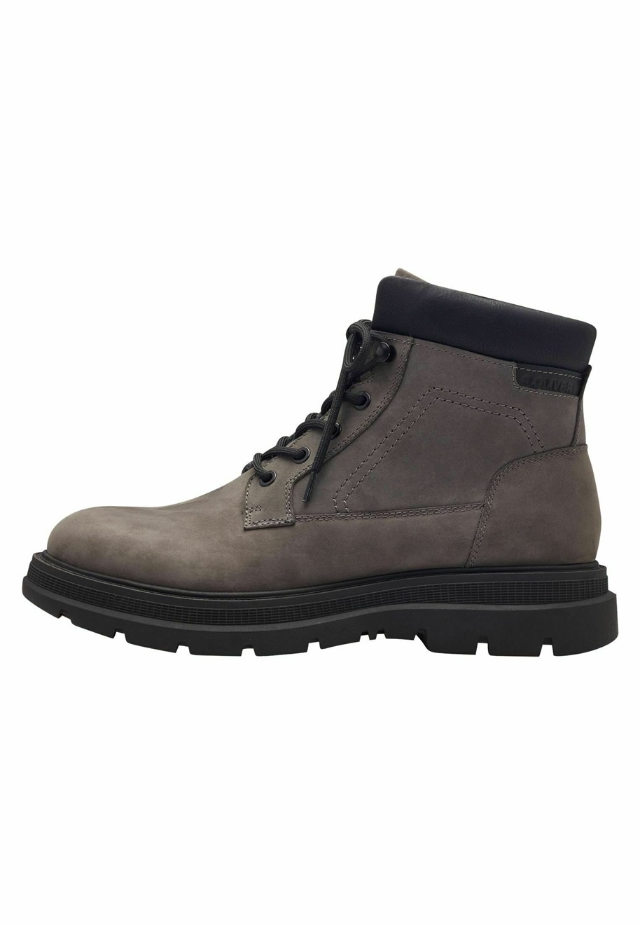 s.Oliver S.OLIVER STIEFELETTE 5-16217-43 - Schnürstiefelette - dark grey/grau