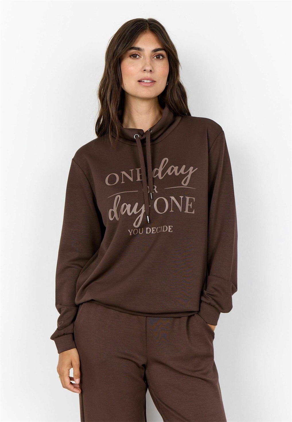 Soyaconcept Kapuzenpullover - hot fudge/braun