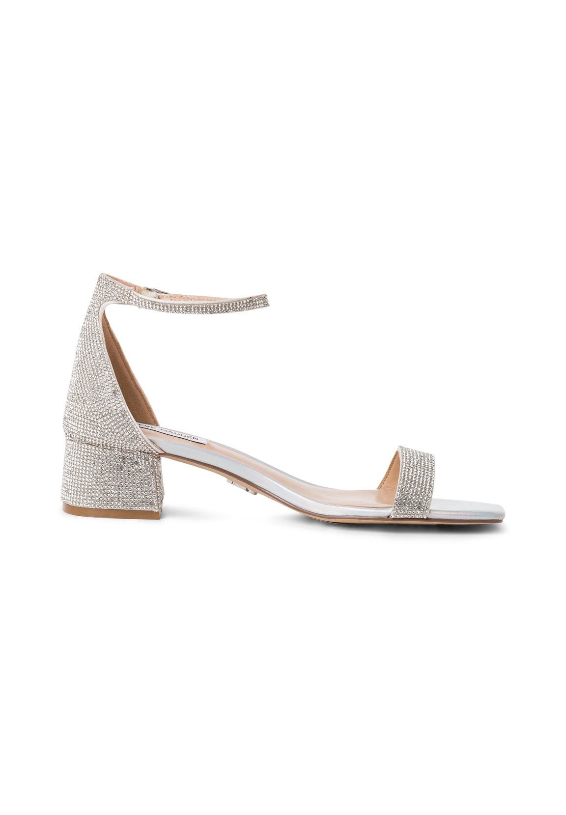 Steve Madden Riemensandalette - silber/silberfarben