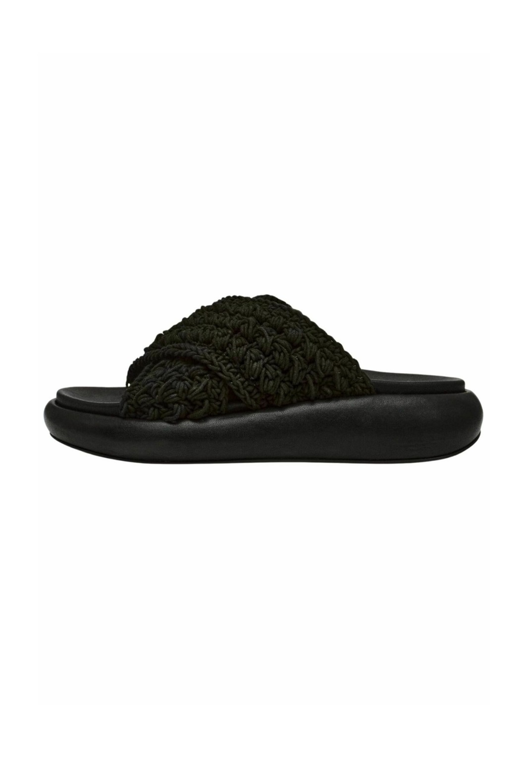 Steve Madden Pantolette flach - black/schwarz