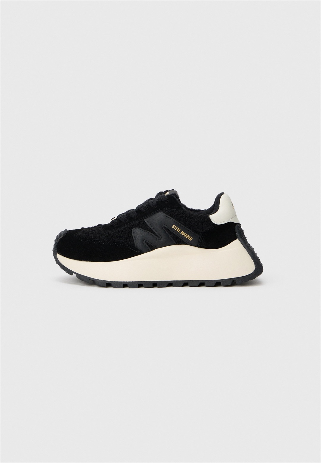 Steve Madden SUPERCAMPO - Sneaker low - black/schwarz