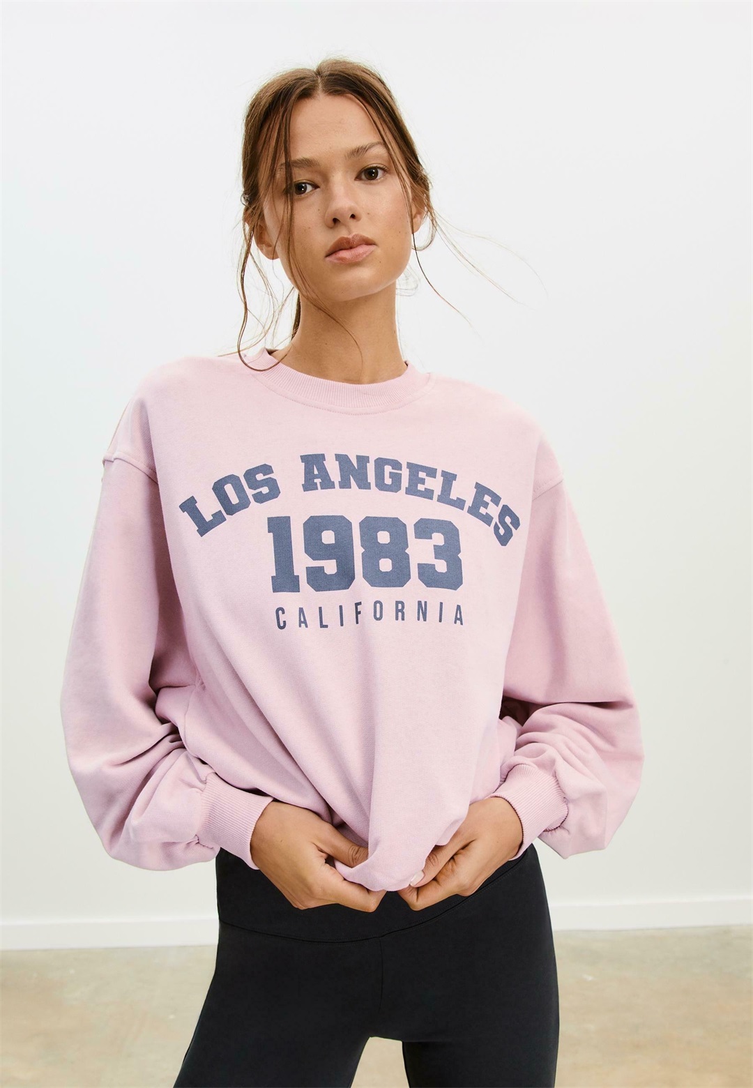 Stradivarius Sweatshirt - pink