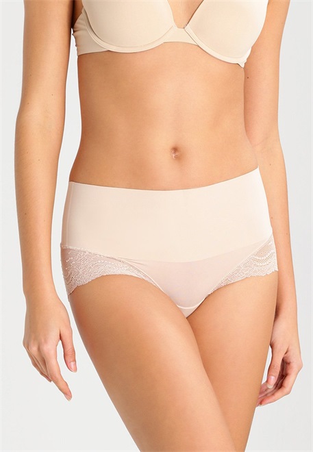 Spanx SPANXSUPERSMOOTH™ UNDIE-TECTABLE® LACE HI-HIPSTER - Panties - soft nude/nude
