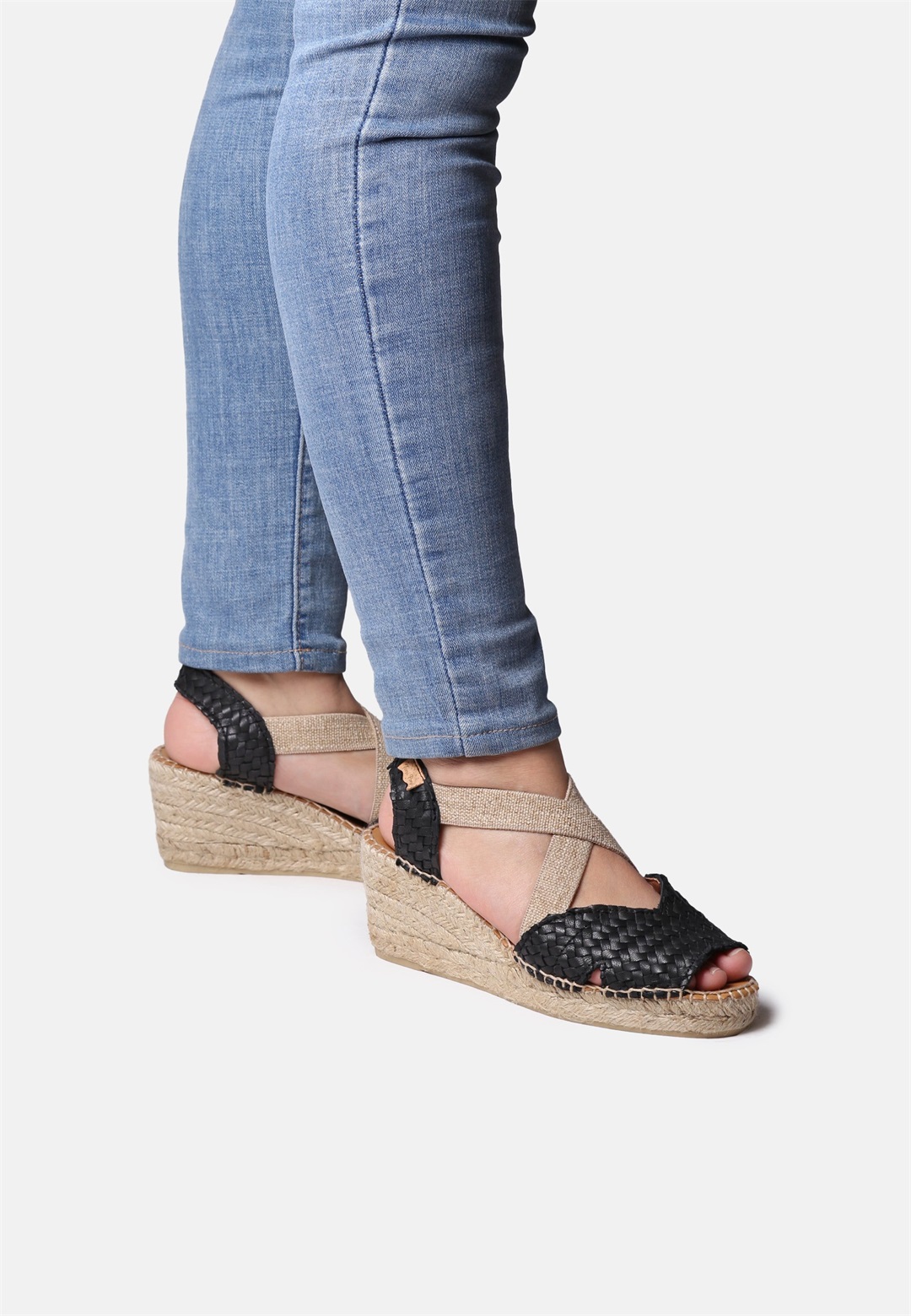 Toni Pons SALINA - Plateausandalette - negre/schwarz