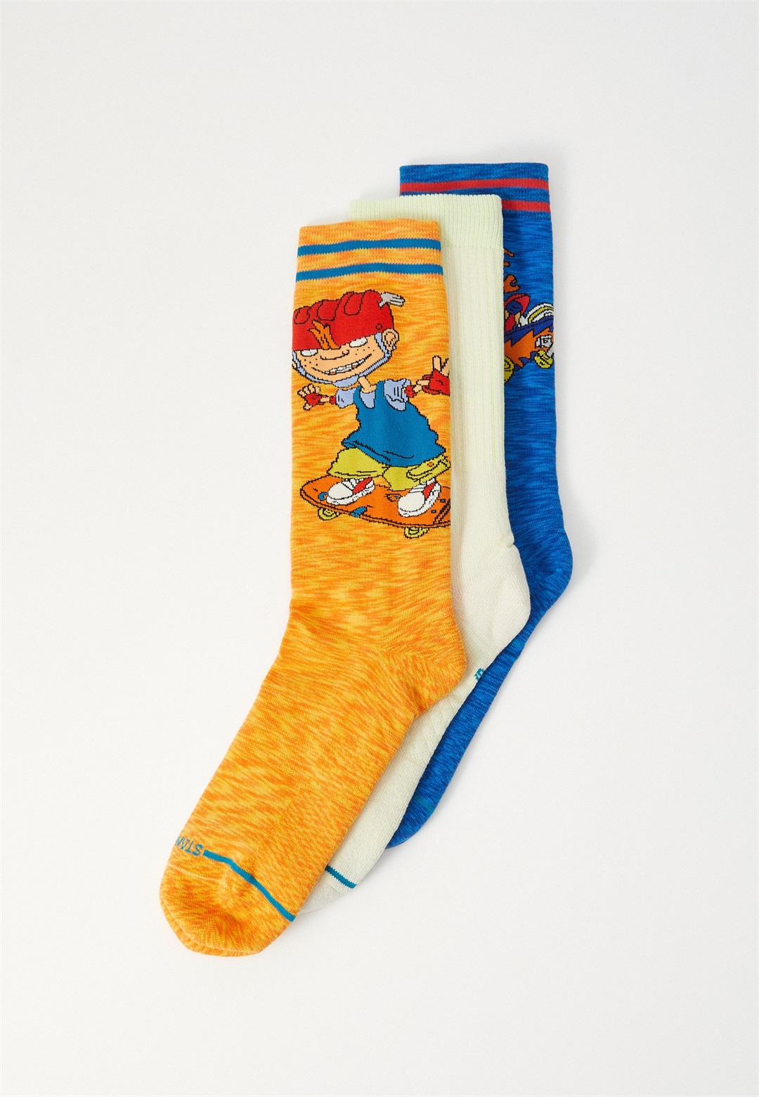 Stance ROCKET POWER BOX SET 3PACK UNISEX - Socken - indigo/blau