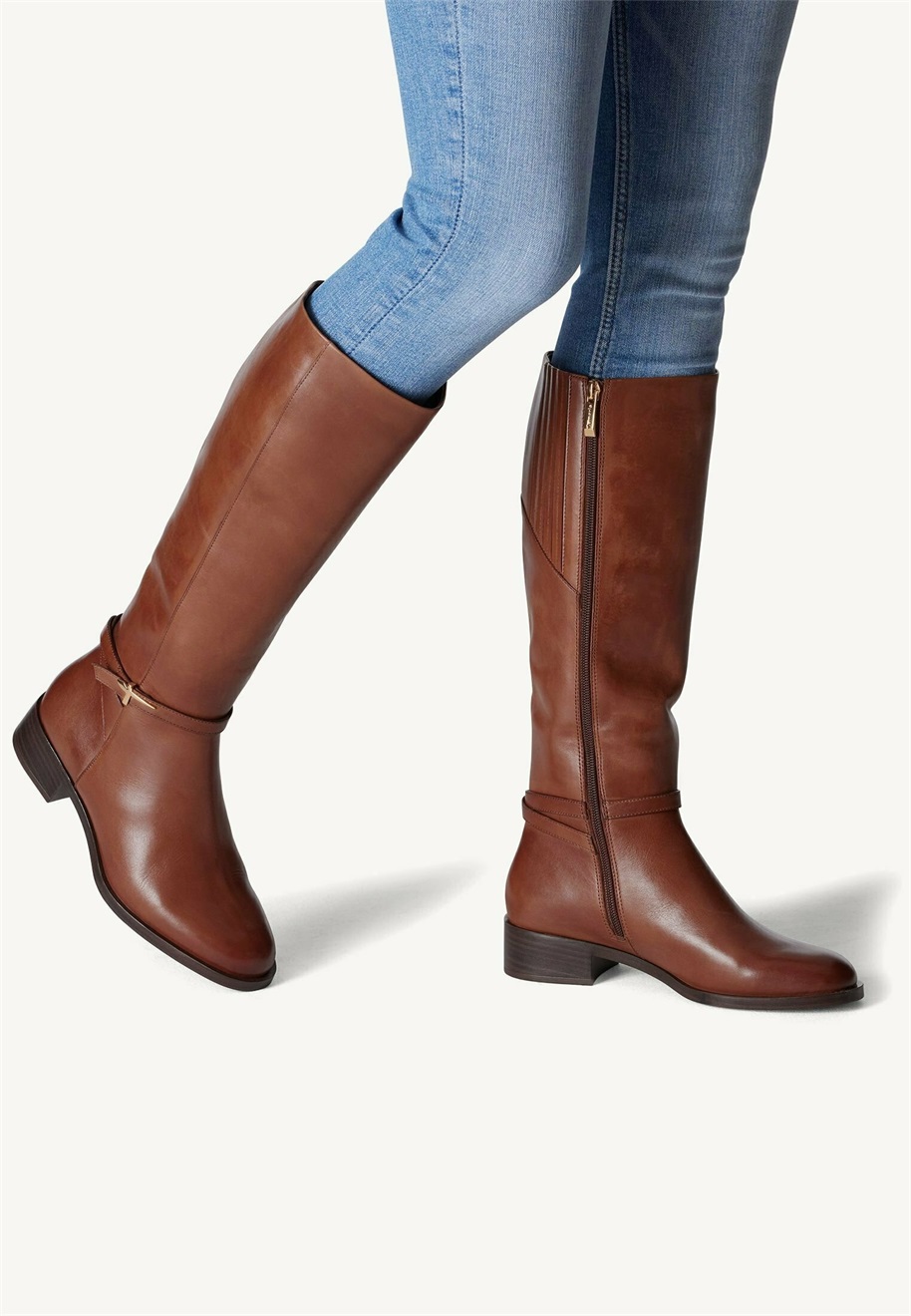 Tamaris Stiefel - cognac/braun