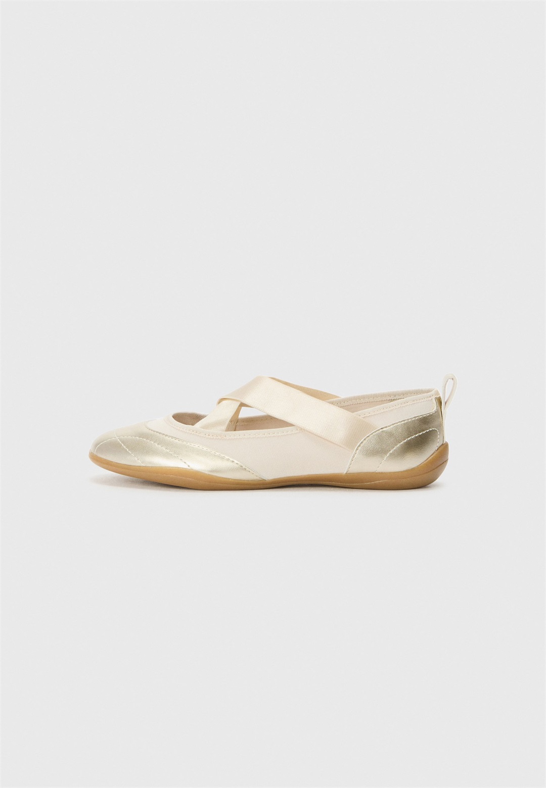 Tamaris Riemchenballerina - champagne/goldfarben