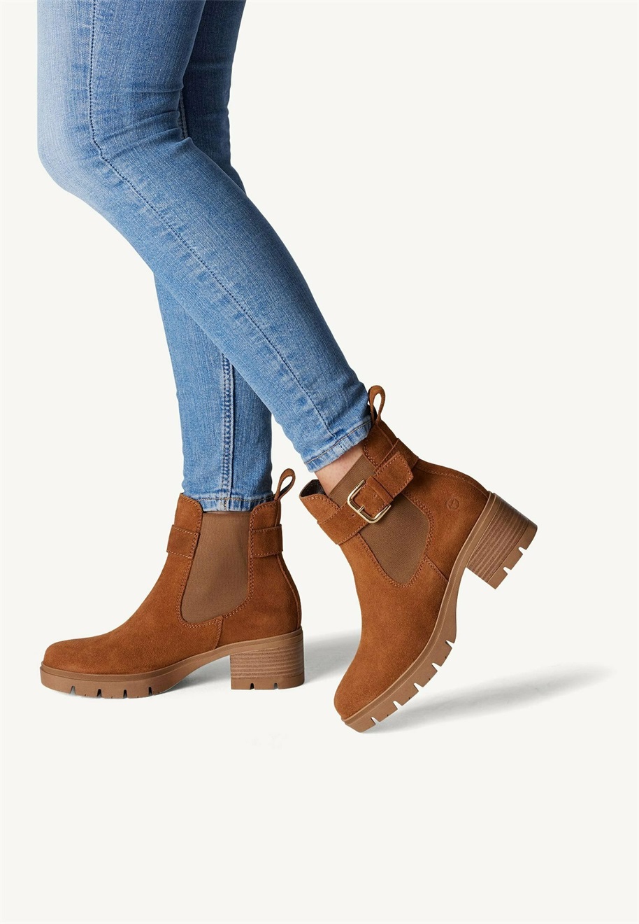 Tamaris Stiefelette - cognac