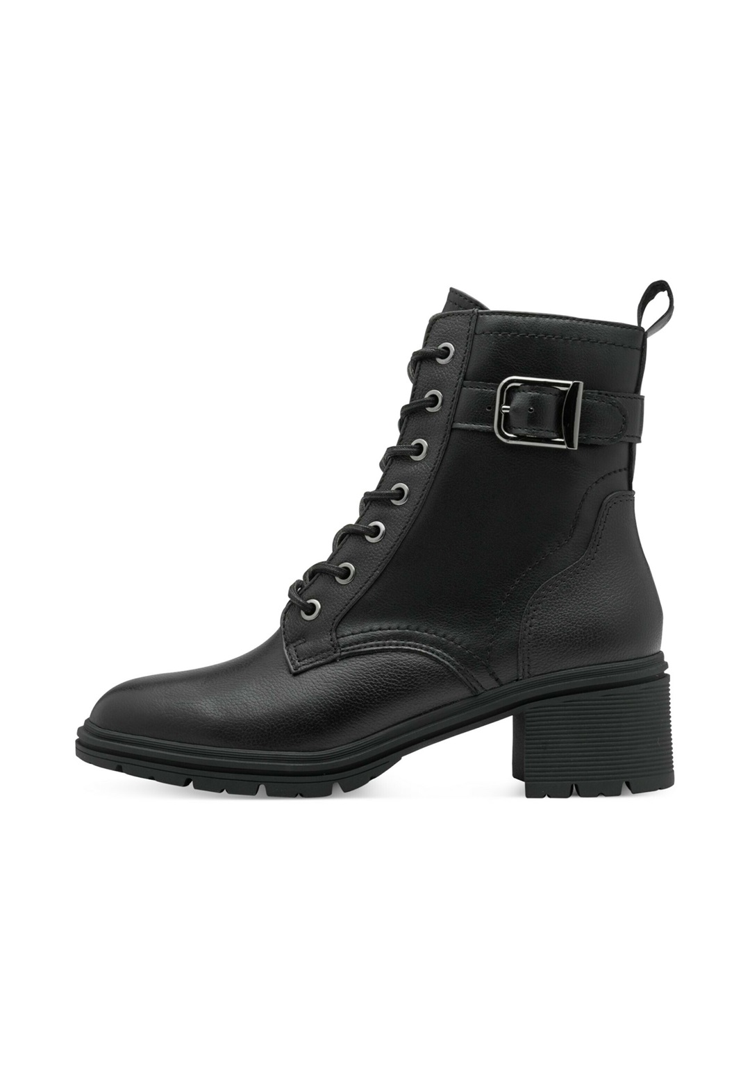 Tamaris ELEGANTE MIT TOUCH-IT - Schnürstiefelette - black/schwarz