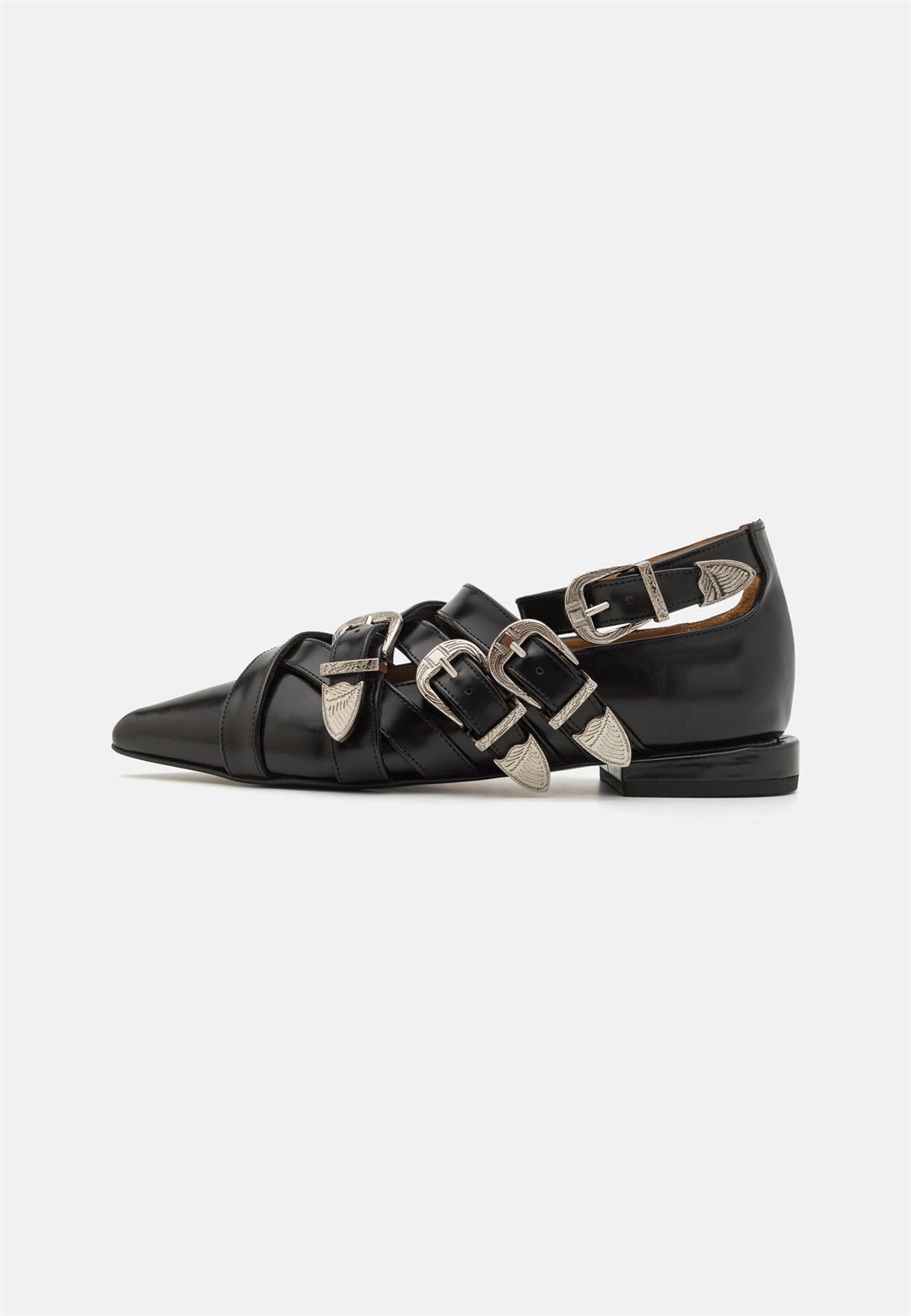 Toga Riemchenballerina - black/schwarz