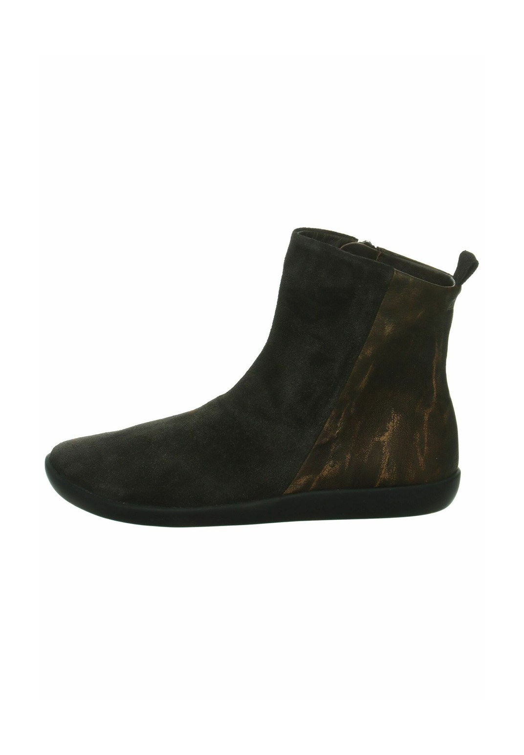 Think! Stiefelette - mocca kombi/dunkelbraun