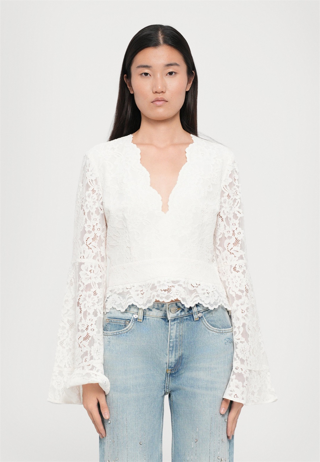 The Kooples Bluse - ecru/offwhite