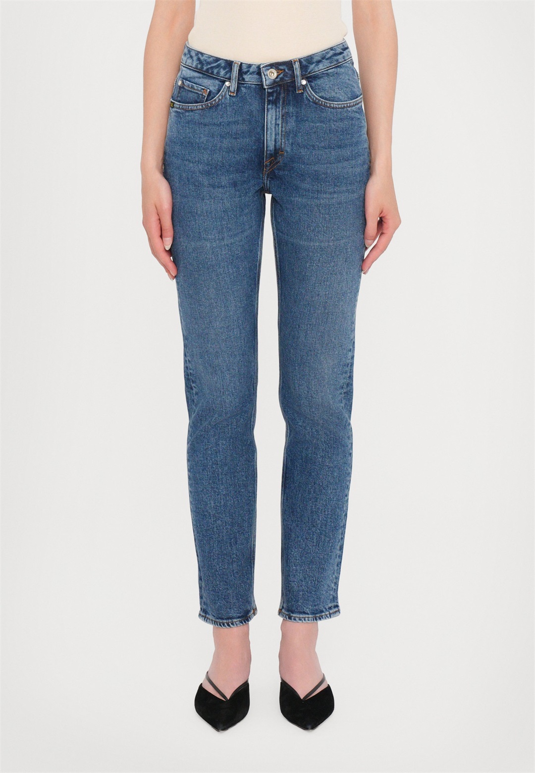 Tiger of Sweden MAGGIE - Jeans Slim Fit - medium blue/blue denim