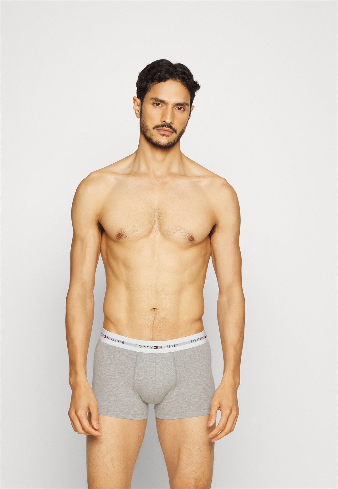Tommy Hilfiger SIGNATURE TRUNK 3 PACK - Boxer Briefs - grey heather/black/white/grau