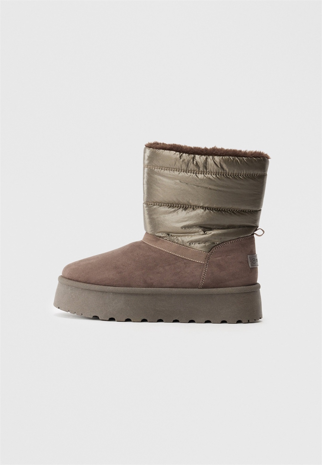 TOM TAILOR Snowboot/Winterstiefel - lava/braun